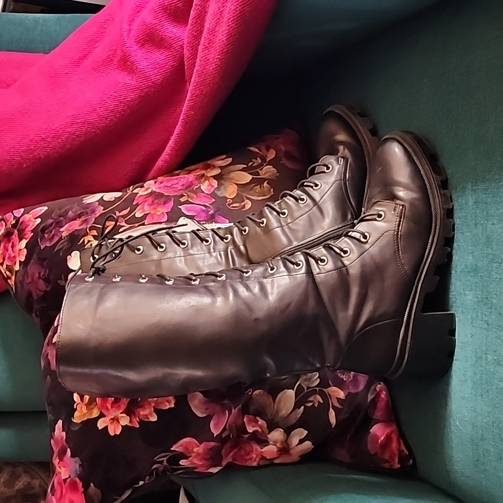 👢 Madden Girl Mid-Calf Black Boots – Women’s Size 7.5 👢